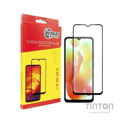 Чохол до мобільного телефона Dengos Kit for Xiaomi Redmi 12C case + glass (Green) (DG-KM-53)