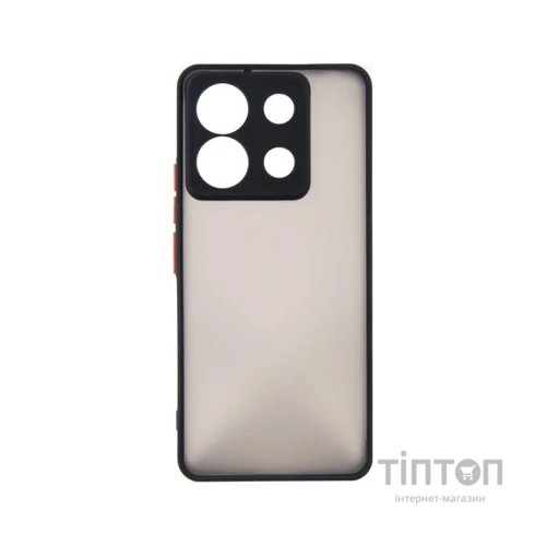 Чохол до мобільного телефона Dengos Kit for Xiaomi Redmi Note 13 Pro 5G case + glass (Black) (DG-KM-68)