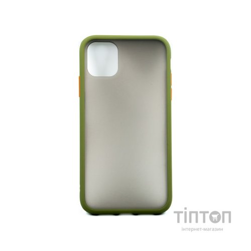 Чохол до мобільного телефона Dengos (Matt) для iPhone 11, Green (DG-TPU-MATT-27)