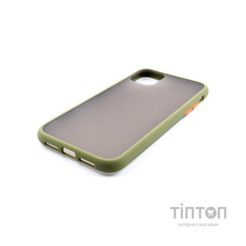 Чохол до мобільного телефона Dengos (Matt) для iPhone 11 Pro, Green (DG-TPU-MATT-29)