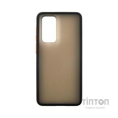 Чохол до мобільного телефона Dengos Matt Huawei P40, black (DG-TPU-MATT-46) (DG-TPU-MATT-46)