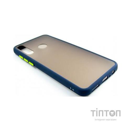 Чохол до мобільного телефона Dengos Matt Huawei Y6P, blue (DG-TPU-MATT-56) (DG-TPU-MATT-56)
