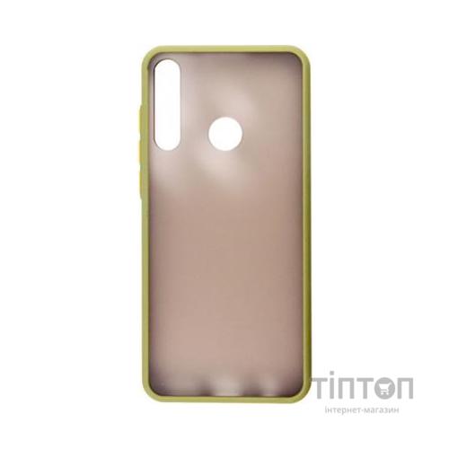 Чохол до мобільного телефона Dengos Matt Huawei Y6P, green (DG-TPU-MATT-55) (DG-TPU-MATT-55)