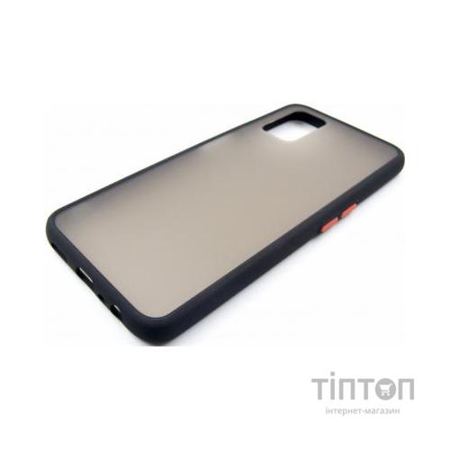 Чохол до мобільного телефона Dengos Matt OPPO A52/A72, black (DG-TPU-MATT-51) (DG-TPU-MATT-51)