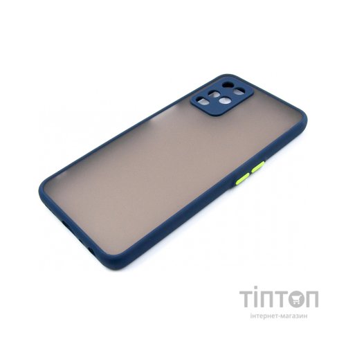 Чохол до мобільного телефона Dengos Matt OPPO A54 blue (DG-TPU-MATT-87)