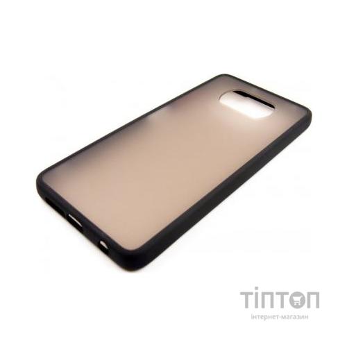 Чохол до мобільного телефона Dengos Matt POCO X3, black (DG-TPU-MATT-68)