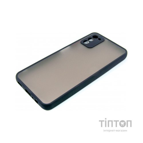 Чохол до мобільного телефона Dengos Matt Samsung Galaxy A03s black (DG-TPU-MATT-85)