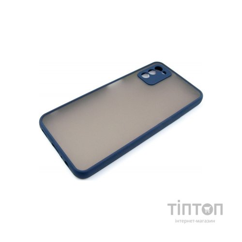 Чохол до мобільного телефона Dengos Matt Samsung Galaxy A03s blue (DG-TPU-MATT-86)