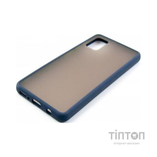 Чохол до мобільного телефона Dengos Matt Samsung Galaxy A41, blue (DG-TPU-MATT-43) (DG-TPU-MATT-43)