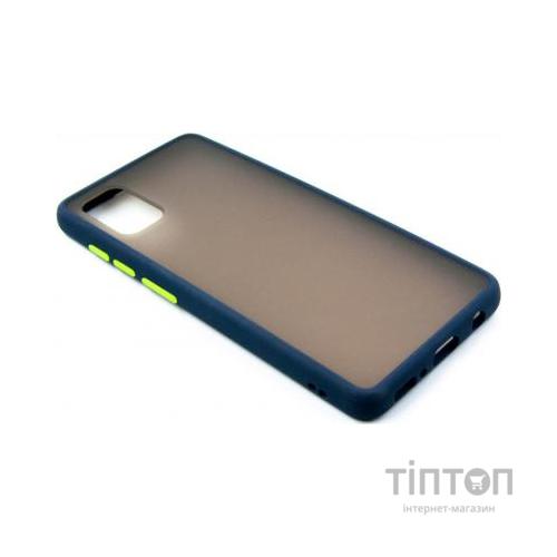 Чохол до мобільного телефона Dengos Matt Samsung Galaxy A41, blue (DG-TPU-MATT-43) (DG-TPU-MATT-43)