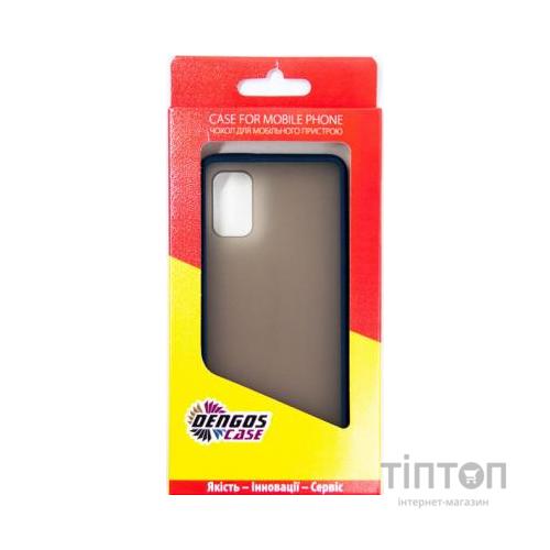 Чохол до мобільного телефона Dengos Matt Samsung Galaxy A41, blue (DG-TPU-MATT-43) (DG-TPU-MATT-43)