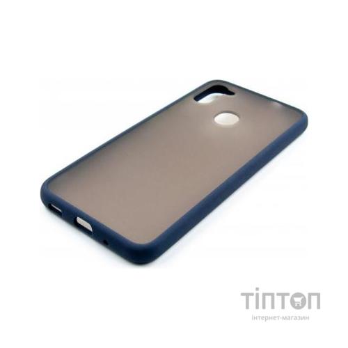Чохол до мобільного телефона Dengos Matt Samsung Galaxy M11, blue (DG-TPU-MATT-48) (DG-TPU-MATT-48)
