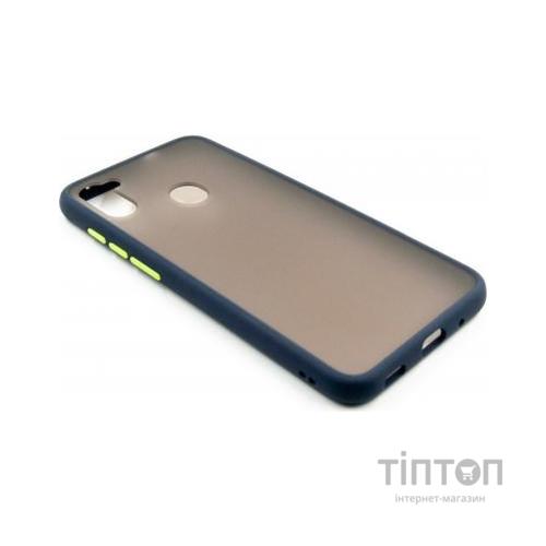 Чохол до мобільного телефона Dengos Matt Samsung Galaxy M11, blue (DG-TPU-MATT-48) (DG-TPU-MATT-48)