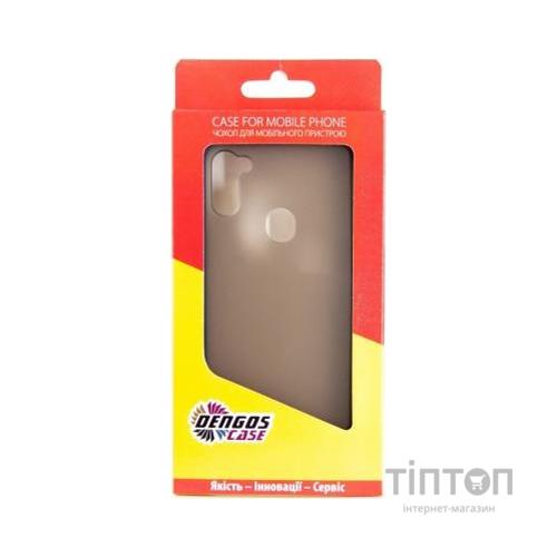 Чохол до мобільного телефона Dengos Matt Samsung Galaxy M11, blue (DG-TPU-MATT-48) (DG-TPU-MATT-48)