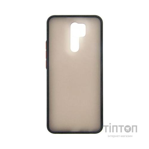 Чохол до мобільного телефона Dengos Matt Xiaomi Redmi 9, black (DG-TPU-MATT-57) (DG-TPU-MATT-57)