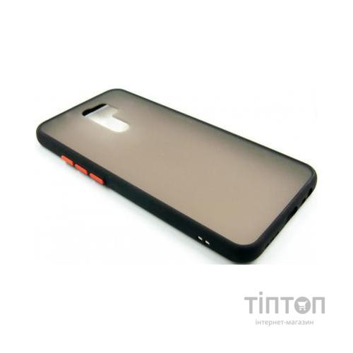 Чохол до мобільного телефона Dengos Matt Xiaomi Redmi 9, black (DG-TPU-MATT-57) (DG-TPU-MATT-57)