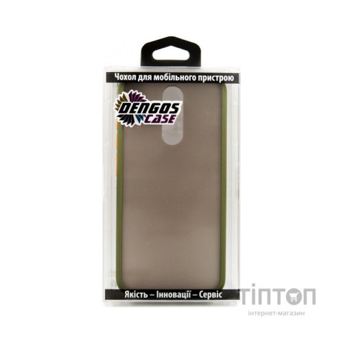 Чохол до мобільного телефона Dengos (Matt) Xiaomi Redmi Note 8 Pro Green (DG-TPU-MATT-21)