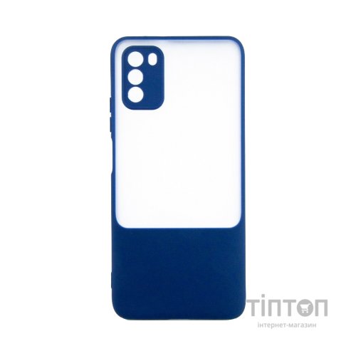 Чохол до мобільного телефона Dengos Matte Bng Poco M3 (blue) (DG-TPU-BNG-11)
