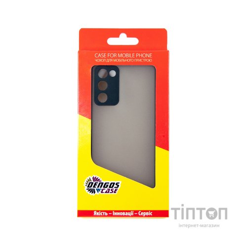 Чохол до мобільного телефона Dengos Matte для OPPO A55 (black) (DG-TPU-MATT-104)