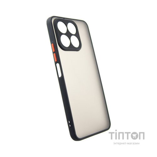 Чохол до мобільного телефона Dengos Matte HONOR X8a (black) (DG-TPU-MATT-138)