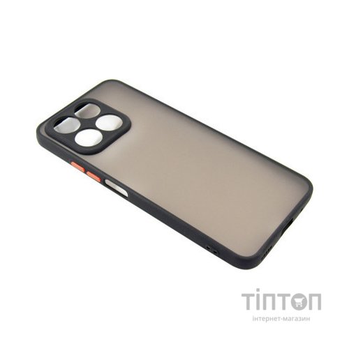 Чохол до мобільного телефона Dengos Matte HONOR X8a (black) (DG-TPU-MATT-138)
