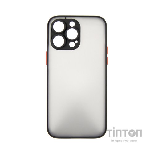 Чохол до мобільного телефона Dengos Matte iPhone 14 Pro Max (black) (DG-TPU-MATT-126)