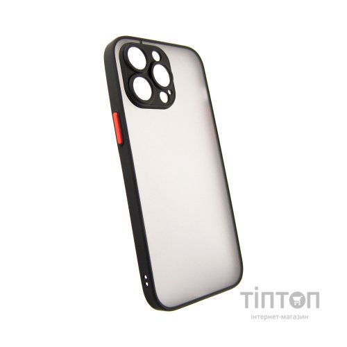 Чохол до мобільного телефона Dengos Matte iPhone 14 Pro Max (black) (DG-TPU-MATT-126)