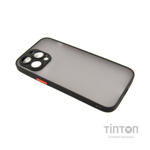 Чохол до мобільного телефона Dengos Matte iPhone 14 Pro Max (black) (DG-TPU-MATT-126)