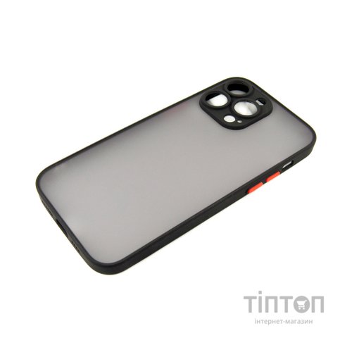 Чохол до мобільного телефона Dengos Matte iPhone 14 Pro Max (black) (DG-TPU-MATT-126)