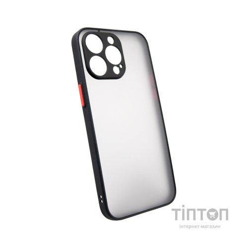 Чохол до мобільного телефона Dengos Matte iPhone 15 Pro Max (black) (DG-TPU-MATT-133)