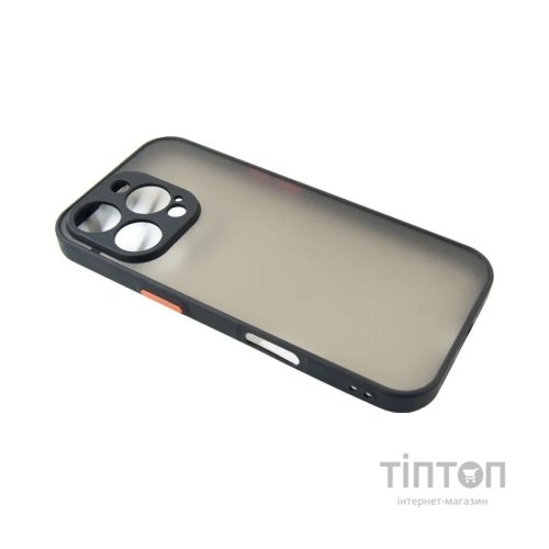 Чохол до мобільного телефона Dengos Matte iPhone 16 Pro Max (black) (DG-TPU-MATT-151)
