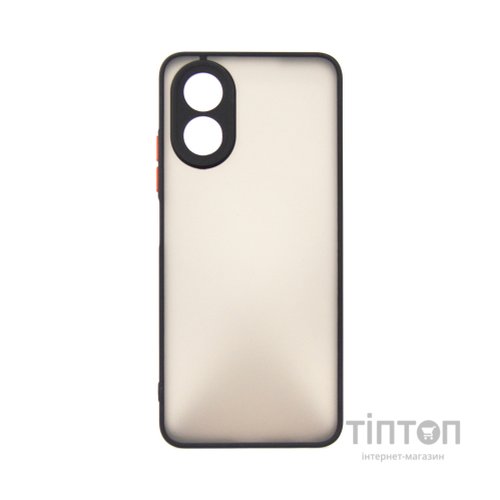 Чохол до мобільного телефона Dengos Matte OPPO A38 (black) (DG-TPU-MATT-134)