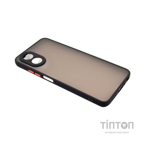 Чохол до мобільного телефона Dengos Matte OPPO A38 (black) (DG-TPU-MATT-134)