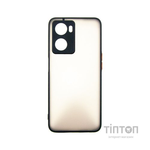 Чохол до мобільного телефона Dengos Matte OPPO A57s (black) (DG-TPU-MATT-117)