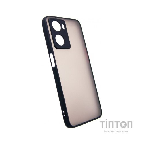 Чохол до мобільного телефона Dengos Matte OPPO A57s (black) (DG-TPU-MATT-117)