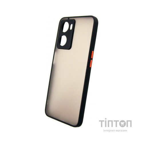 Чохол до мобільного телефона Dengos Matte OPPO A57s (black) (DG-TPU-MATT-117)