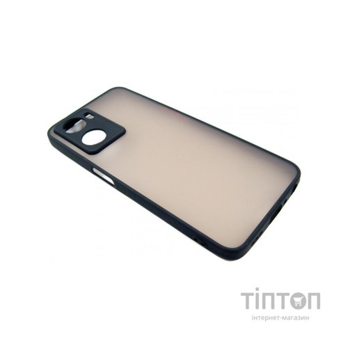 Чохол до мобільного телефона Dengos Matte OPPO A57s (black) (DG-TPU-MATT-117)