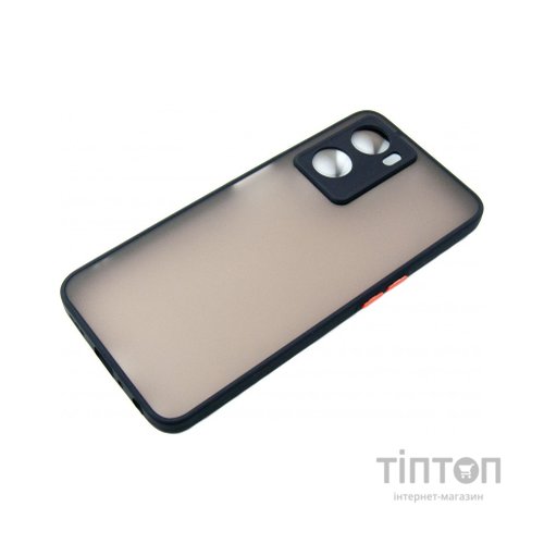 Чохол до мобільного телефона Dengos Matte OPPO A57s (black) (DG-TPU-MATT-117)