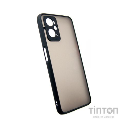 Чохол до мобільного телефона Dengos Matte OPPO A96 4g (black) (DG-TPU-MATT-112)