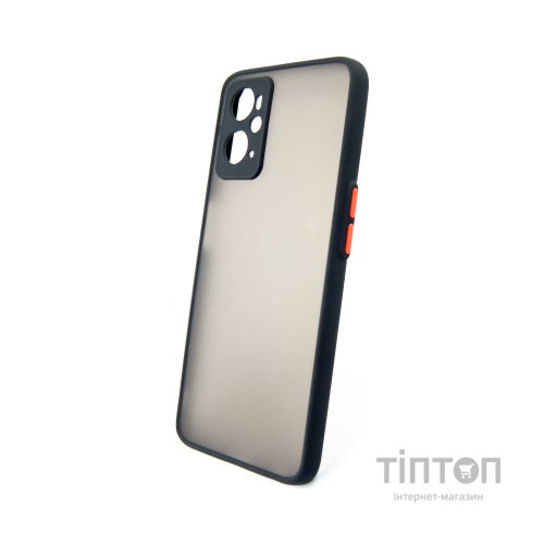 Чохол до мобільного телефона Dengos Matte OPPO A96 4g (black) (DG-TPU-MATT-112)