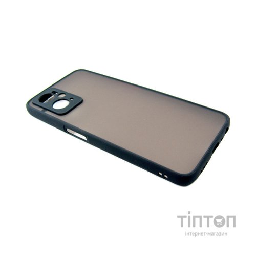 Чохол до мобільного телефона Dengos Matte OPPO A96 4g (black) (DG-TPU-MATT-112)