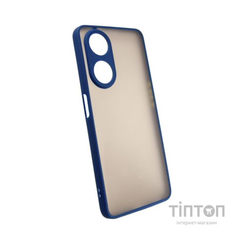 Чохол до мобільного телефона Dengos Matte OPPO A98 5G (blue) (DG-TPU-MATT-130)