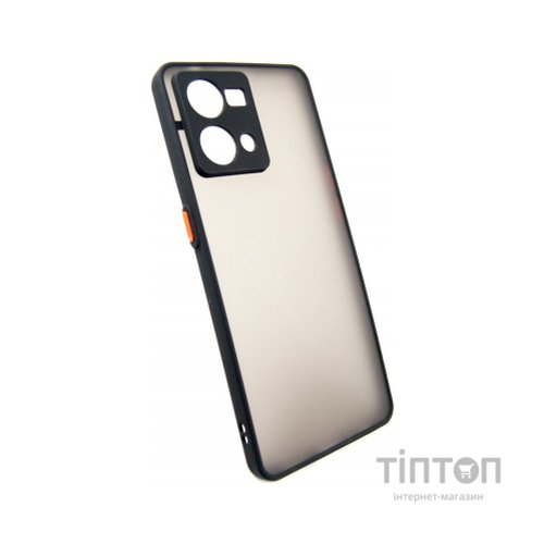Чохол до мобільного телефона Dengos Matte OPPO Reno 7 (black) (DG-TPU-MATT-111)