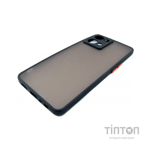 Чохол до мобільного телефона Dengos Matte OPPO Reno 7 (black) (DG-TPU-MATT-111)