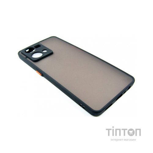 Чохол до мобільного телефона Dengos Matte OPPO Reno 7 (black) (DG-TPU-MATT-111)