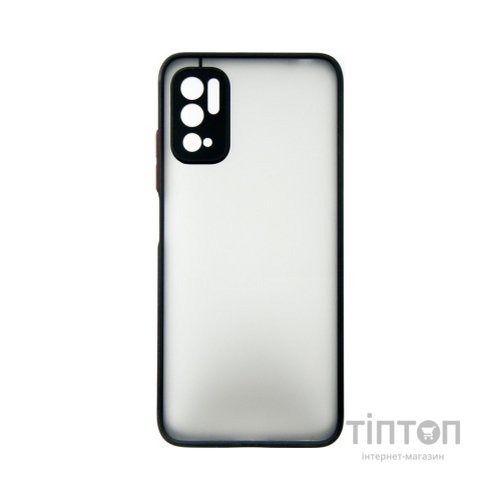 Чохол до мобільного телефона Dengos Matte POCO M3 Pro (black) (DG-TPU-MATT-77)