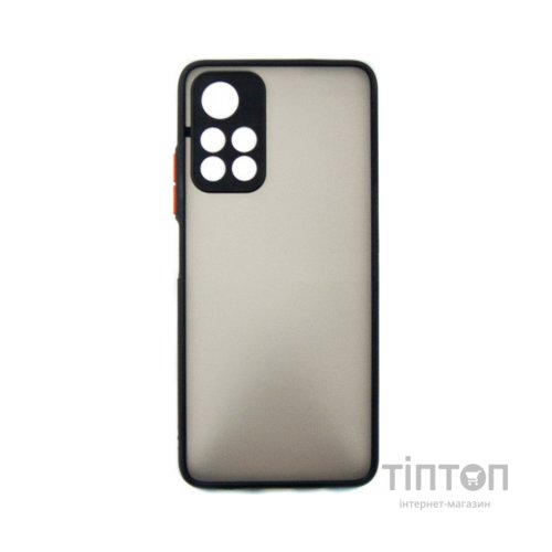 Чохол до мобільного телефона Dengos Matte POCO M4 Pro (black) (DG-TPU-MATT-102)