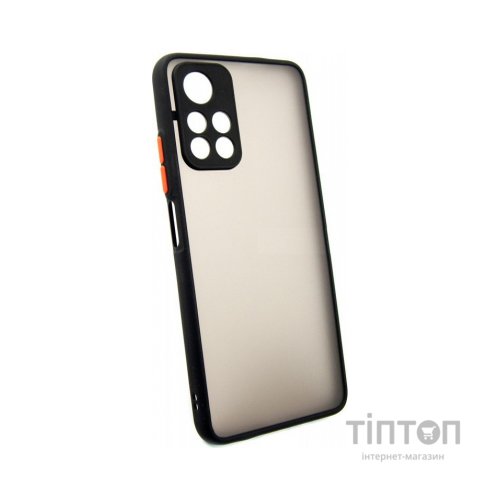 Чохол до мобільного телефона Dengos Matte POCO M4 Pro (black) (DG-TPU-MATT-102)