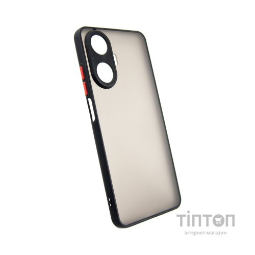 Чохол до мобільного телефона Dengos Matte Realme C55 (black) (DG-TPU-MATT-123)