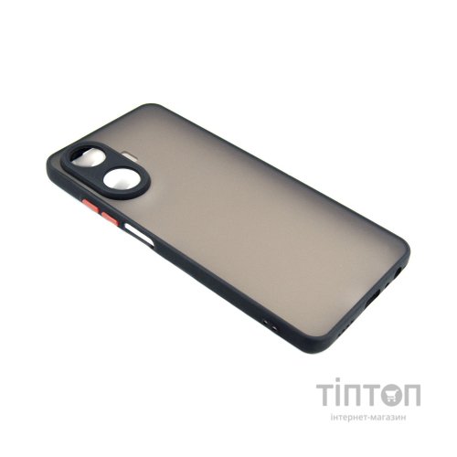 Чохол до мобільного телефона Dengos Matte Realme C55 (black) (DG-TPU-MATT-123)